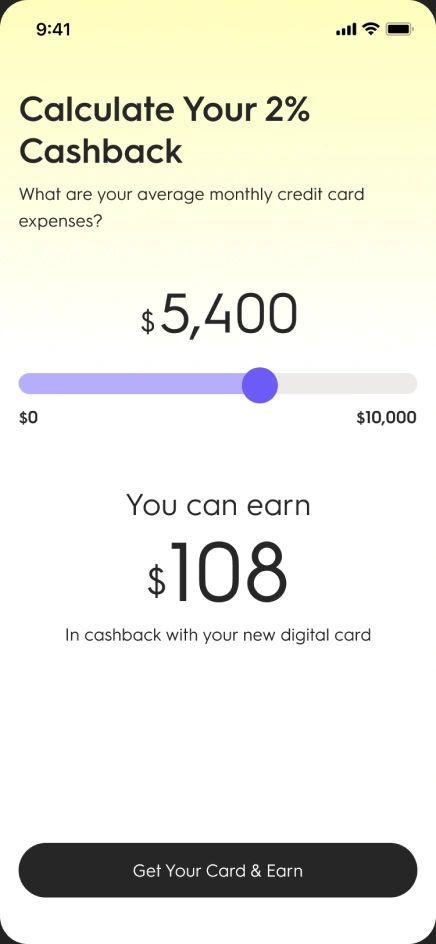 Nayax Wallet account screen