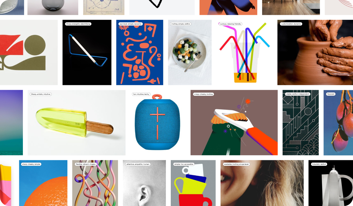 Attribute group mood board